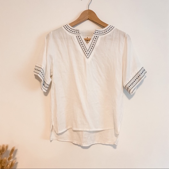 Casual High Low Jacquard Shirt - Picture 5 of 5